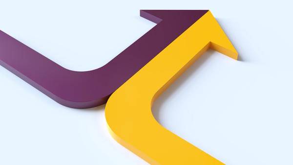 Merger arrows
