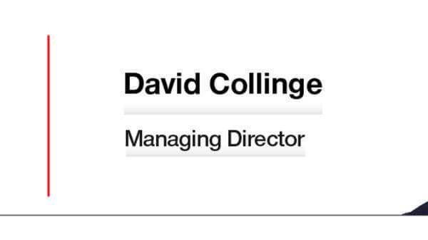 David Collinge headshot