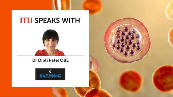 Graphic for an Interview with Dr Dipti Patel 