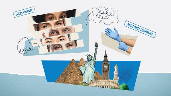 Collage of navigating cultural differences in healthcare