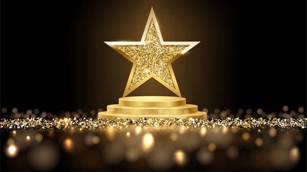 Gold award star
