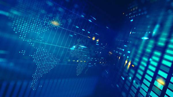 Abstract image of data