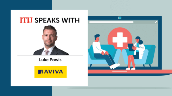 Illustration graphic of characters using telemedicine 