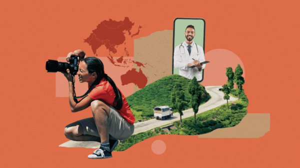 Collage about ITIJ 281 the use of telemedicine and tech in remote Asia Pacific facilities