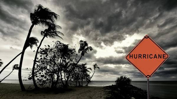 Hurricane storm
