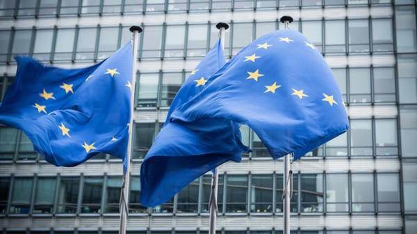 EU flags