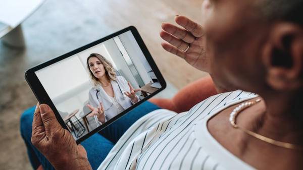 Telemedicine doctor tablet