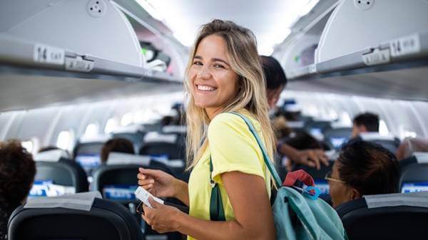 Plane passenger