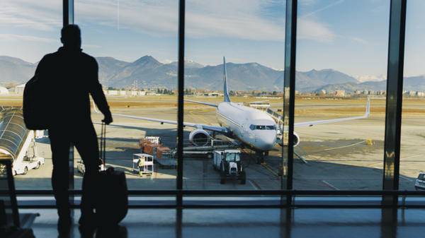 Photo of passengers waiting for flight