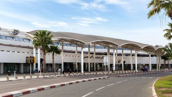 Casablanca international airport. Kingdom of Morocco