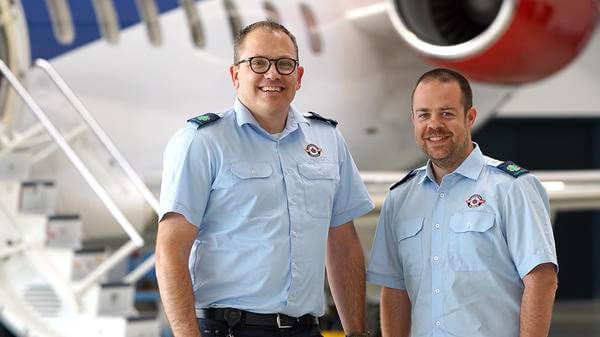 Christian Spangenberg and Miguel Perez Sanchez from EAA