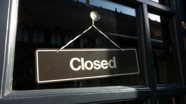 Liquidation closed