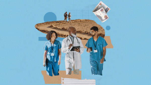 Collage of doctors, expats and money in the MEA region
