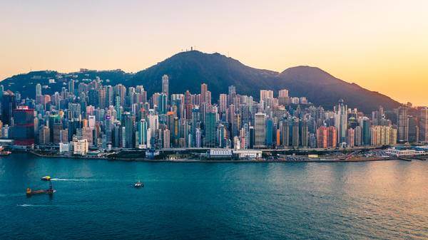 Hong Kong skyline 