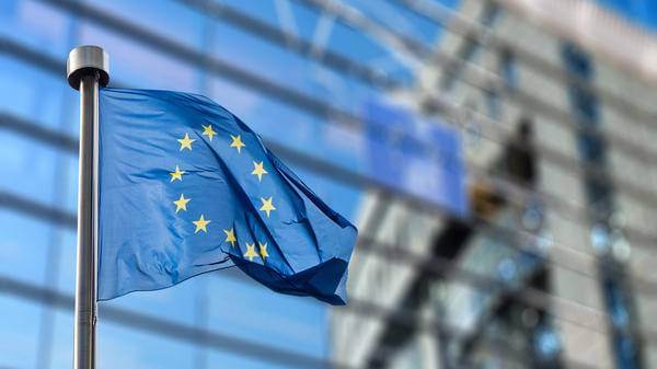 EU flag outside Brussels