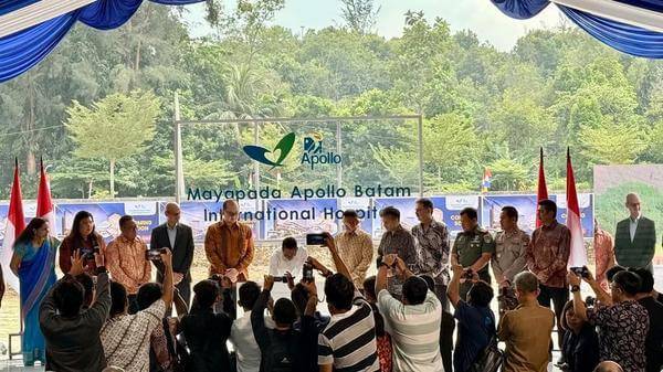 Mayapada Apollo Batam International Hospital groundbreaking