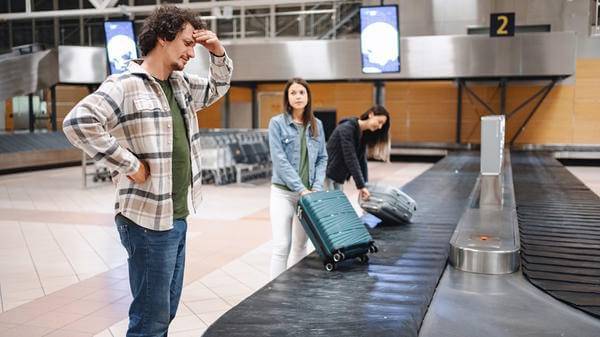 Lost luggage airport