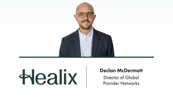 Declan McDermott, new Director of Global Provider Networks at Healix