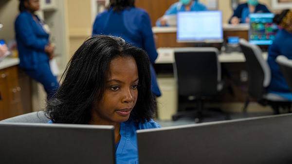 Doctors nurses computers MEDITECH