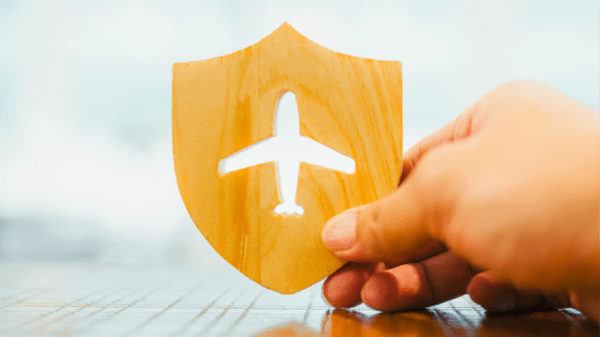 Holding travel insurance