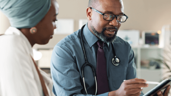 Doctors in a meeting