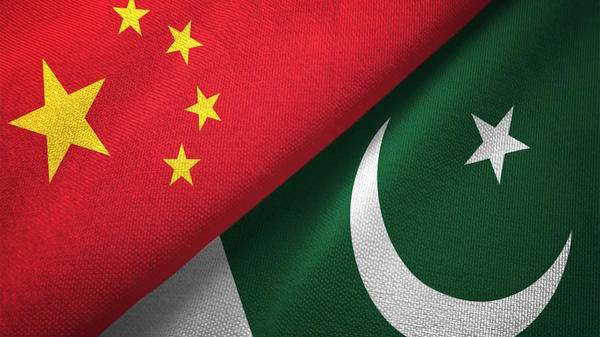 China Pakistan flags