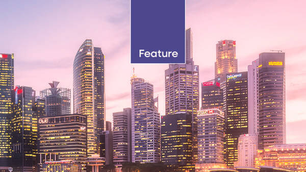 Singapre city skyline