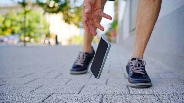 Dropped phone