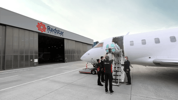 Redstar Aviation plane