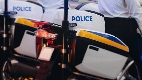 Police motorcycles 