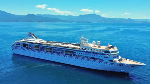 Luxury cruise passengers stranded in Cambodia as operator suspends voyage