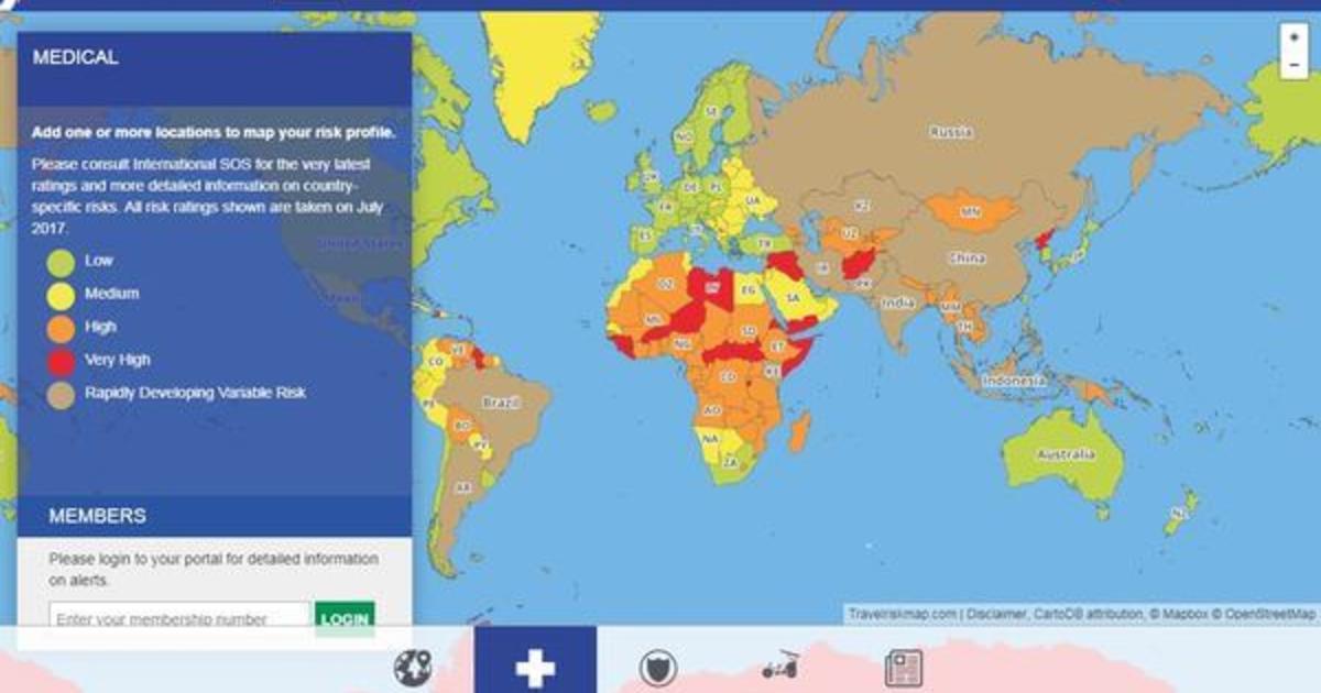 High Level Risk Map Interactive risk map updated | ITIJ